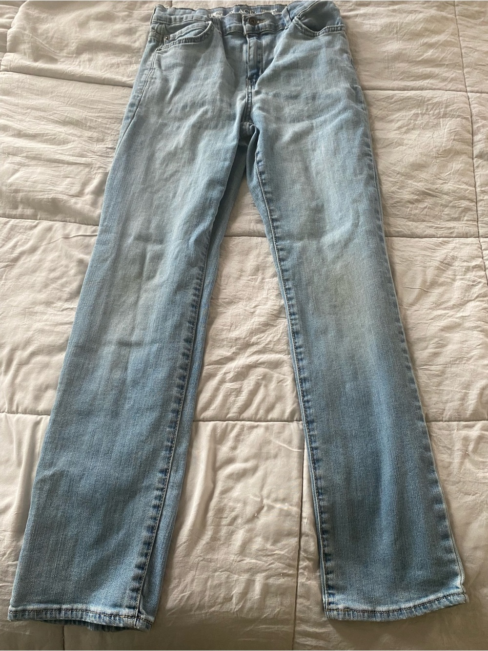 Place Light Wash Straight Leg kids Jeans